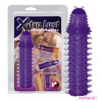Sleeve X-tra Lust - nasadka na penisa - 14,5cm