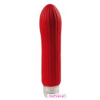 Wibrator Doc Johnson Vivid Red Hots Vibe Janine - 15cm
