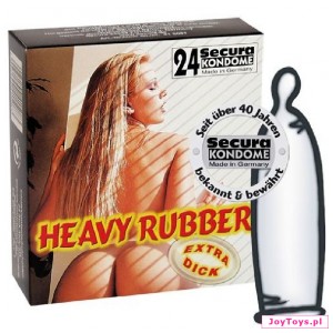 Prezerwatywy Secura Heavy Rubber