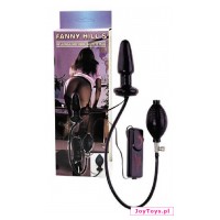 Pompowany korek analny - Fanny Hills Plug - 10cm