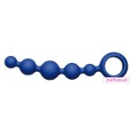 Joyballs anal Wave - short, dł.17,5cm - niebieskie.
