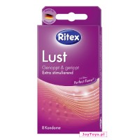 Prezerwatywy Ritex Lust, 8szt. - 8 szt.szt.