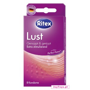 Prezerwatywy Ritex Lust, 8szt.