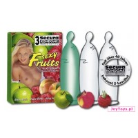 Prezerwatywy Secura Sexy Fruit - 3szt.
