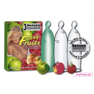 Prezerwatywy Secura Sexy Fruit