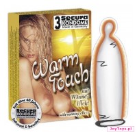 Prezerwatywy Secura Warm Touch - 3szt.