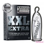 Prezerwatywy Secura XXL Extra - 200mm x 54mm, 3 szt.             