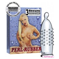 Prezerwatywy Secura Perl-Rubber - 3szt.