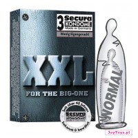 Prezerwatywy Secura XXL - 3 - przezroczysty