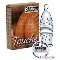 Prezerwatywy Secura Touche - 3szt.