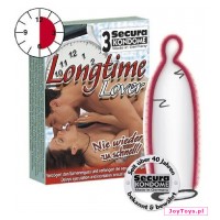 Prezerwatywy Secura Longtime Lover - 3szt.