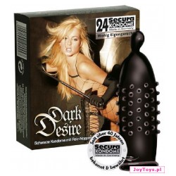 Prezerwatywy Secura Dark Desire - 24szt.