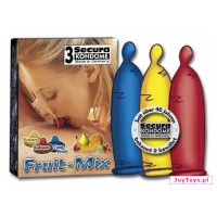 Prezerwatywy Secura fruit mix - 3szt.
