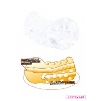 Sztuczna pochwa Masturbator Clear FX Masturbator - 11,4cm