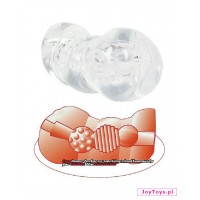 Sztuczna pochwa Masturbator Clear FX Masturbator - 11,4cm