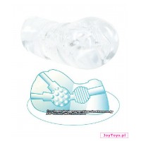 Sztuczna pochwa Masturbator Clear FX Masturbator - 11,4cm