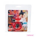 Jelly Turtle Cockring red
				