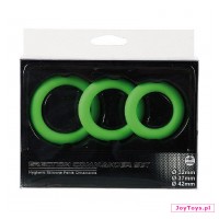 Zestaw pierścieni Erection Commander Cockring Set  - UNIW.