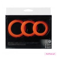 Zestaw pierścieni Erection Commander Cockring Set  - UNIW.