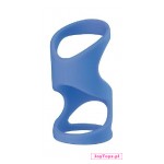 Willy Exaggerator Silicone Penisring blue
				