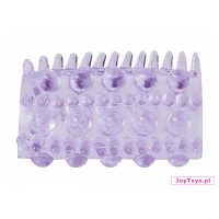 Nasadka Doo clear - wypustki  - 4 - fioletowy