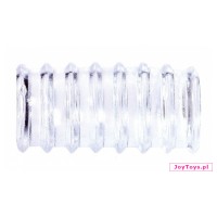 Nasadka Doo clear - prążki  - 4cm