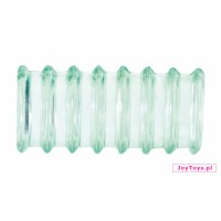 Nasadka Doo clear - prążki  - 4cm