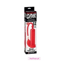 Pompka Pump Worx Silicone Power Pump, Niebieska/Czerwona - 