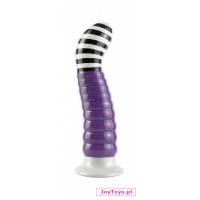 Ceramix No.5 żłobione dildo ze zbiornikiem na wodę - 19,5cm