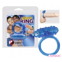 Pierścień Vibro Ring  - UNIW. - niebieski
