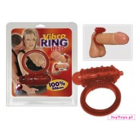 Pierścień Vibro Ring  - UNIW. - czerwony