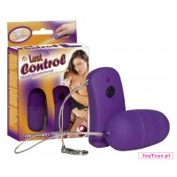 Wibrujące jajko Lust Control - 6 - fioletowy