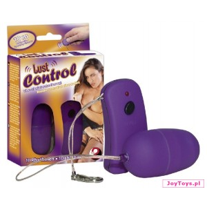 Wibrujące jajko Lust Control - 6 - fioletowy