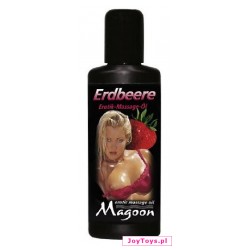 Olejek do masażu - Magooin Strawberry massage 50 ml - 50 ml