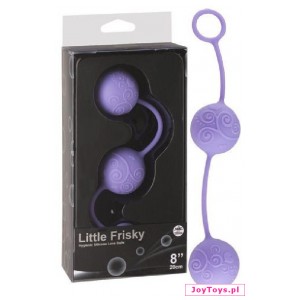 Kulki Little Frisky Love Balls - zawijasy - 3,5 - fioletowy