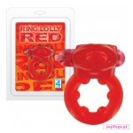 Pierścień - Ring Lolly Red.