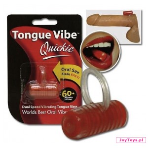 Pierścień Tongue vibe Quickie