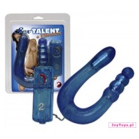 Podwójne wibrujące dildo Sex Talent Vibrating Dong - 32cm