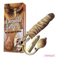 Wibrator Strap-On - Penis - Sleeve Double-Lover - 20 cm