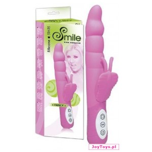 Wibrator Smile Fancy  - 24 - różowy