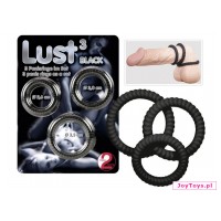 Zestaw 3 ringów na penisa - UNIW.