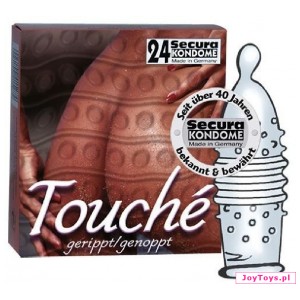 Prezerwatywy Secura Touche - 24 - przezroczysty