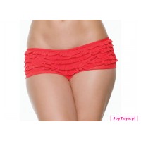 Tiulowe szorty - Mesh Ruffle Shorty - L/XL