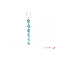 Koraliki analne Swirl Pleasure Beads różowe/niebieskie/fioletowe - 