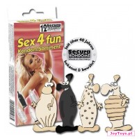 Prezerwatywy Secura Sex4Fun - 12szt.