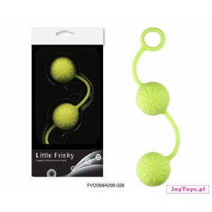 Kulki Little Frisky Love Balls - floral - 3,5 - zielony