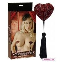 Ozdobne nasutniki serca z frędzelkami French - UNIW.