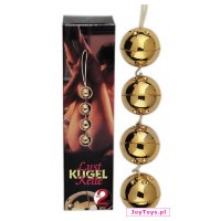 Złote kulki miłości Pleasure Balls GOLD 24 karat - 3cm