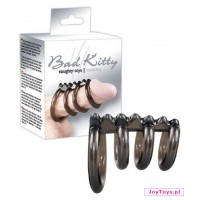 Spiralny pierścień Bad Kitty - 6,5cm